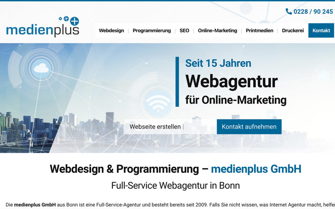 15 Jahre medienplus: Eine Erfolgsgeschichte der Webagentur
